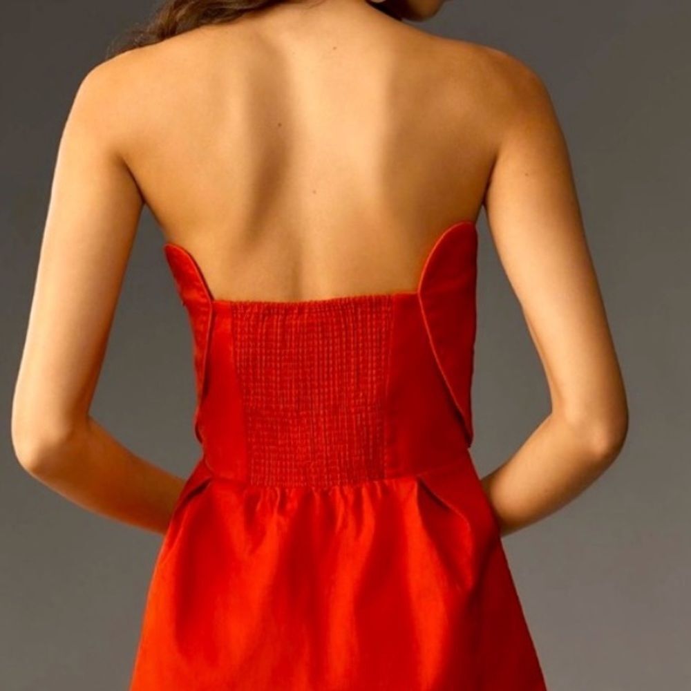 Farm Rio Red Heart Mini Dress $198 - Picture 4 of 6